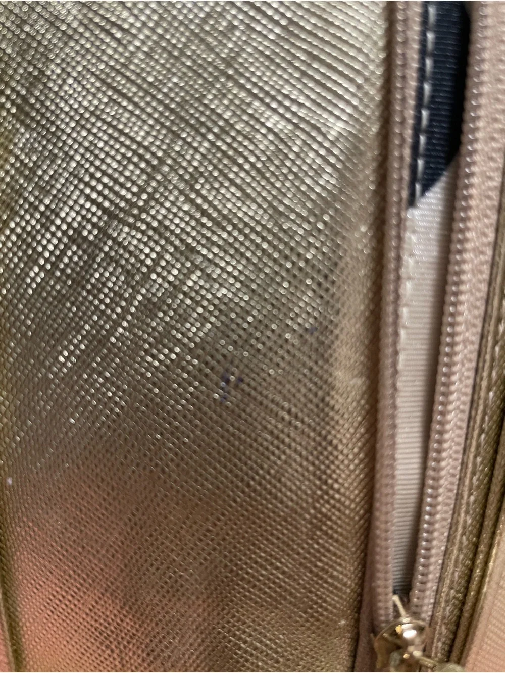 Gold Saffiano Zip-Around Wallet - Women Bags
